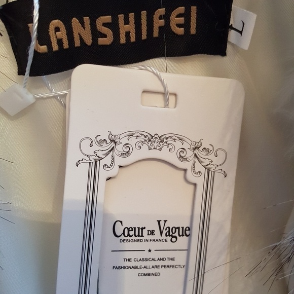 Lanshifei faux fur coat - Picture 5 of 7